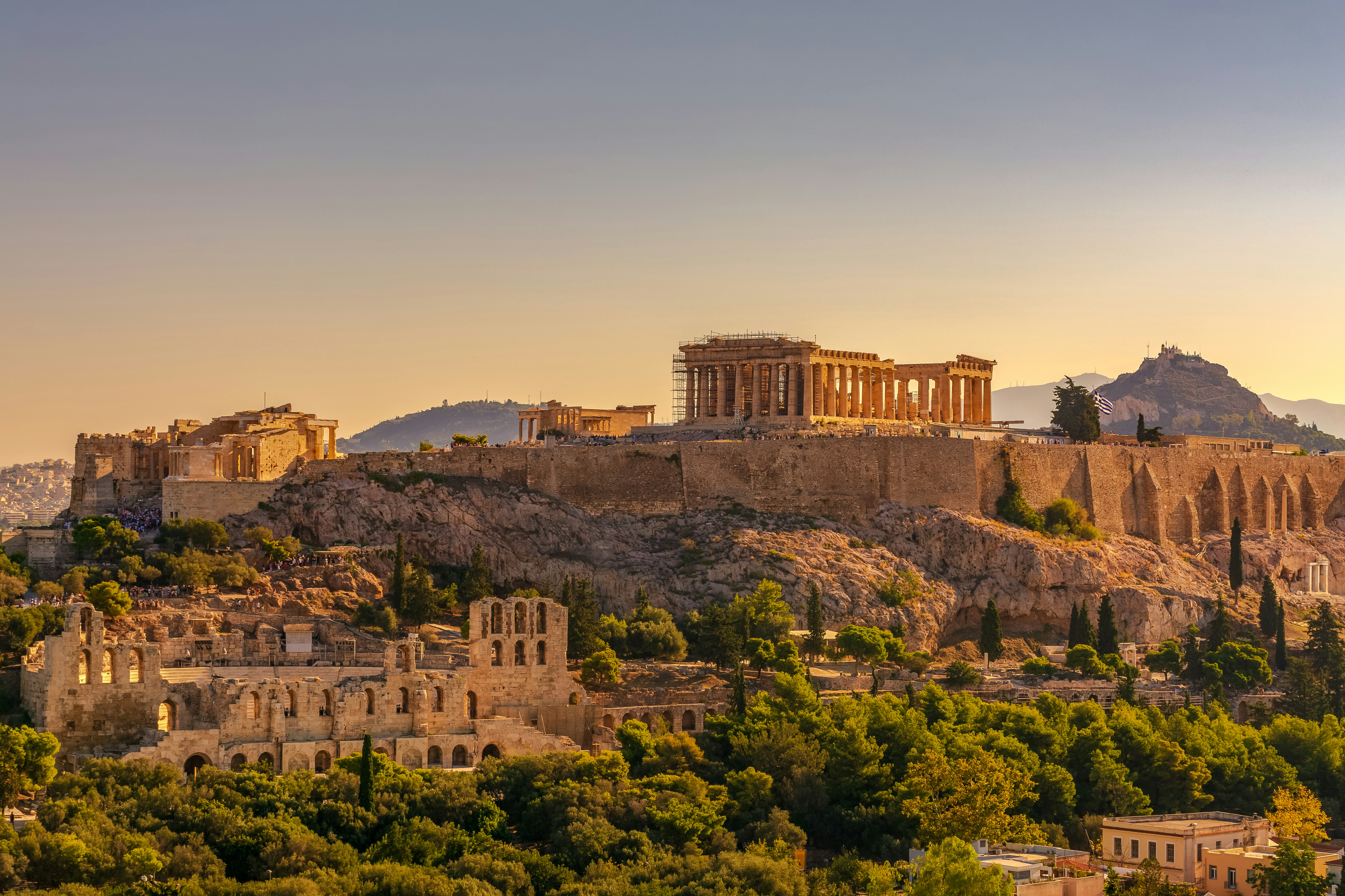 Athens skyline
